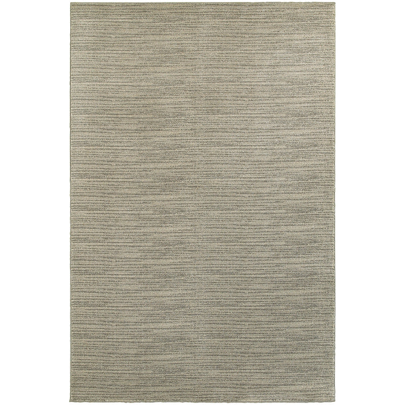 Virginia Distressed Stripe Beige Area Rug (5'3" x 7'6")