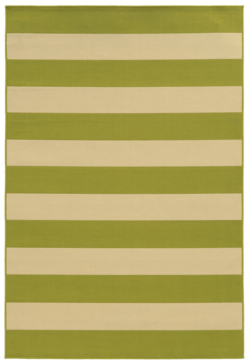 Calypso 4768E Stripe Indoor/Outdoor Area Rug (5'3" x 7'6")