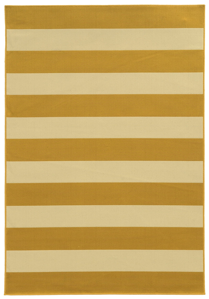 Calypso 4768K Stripe Indoor/Outdoor Area Rug (7'10" x 10'10")