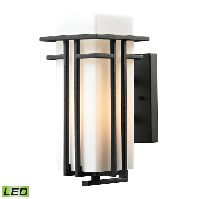 Kadi 1 Light Sconce - Opaque Glass - Small