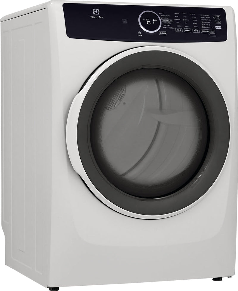 Electrolux White Front Load Steam Gas Dryer 8.0 Cu. Ft. - ELFG7437AW