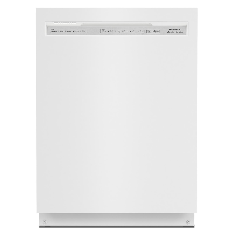 KitchenAid 24" White Dishwasher (39 dBA) - KDFE204KWH