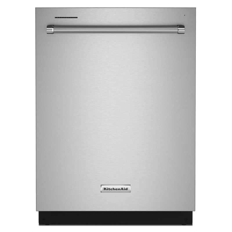 KitchenAid® PrintShield Stainless 24" Dishwasher with Towel Bar Handle - KDTM404KPS