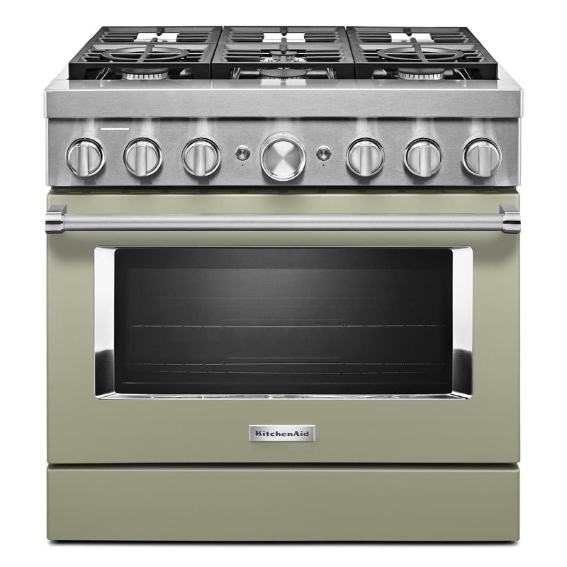 KitchenAid Imperial Black Dual Fuel Slide-in Range (5.1 Cu. Ft.) - KDRS467VBK