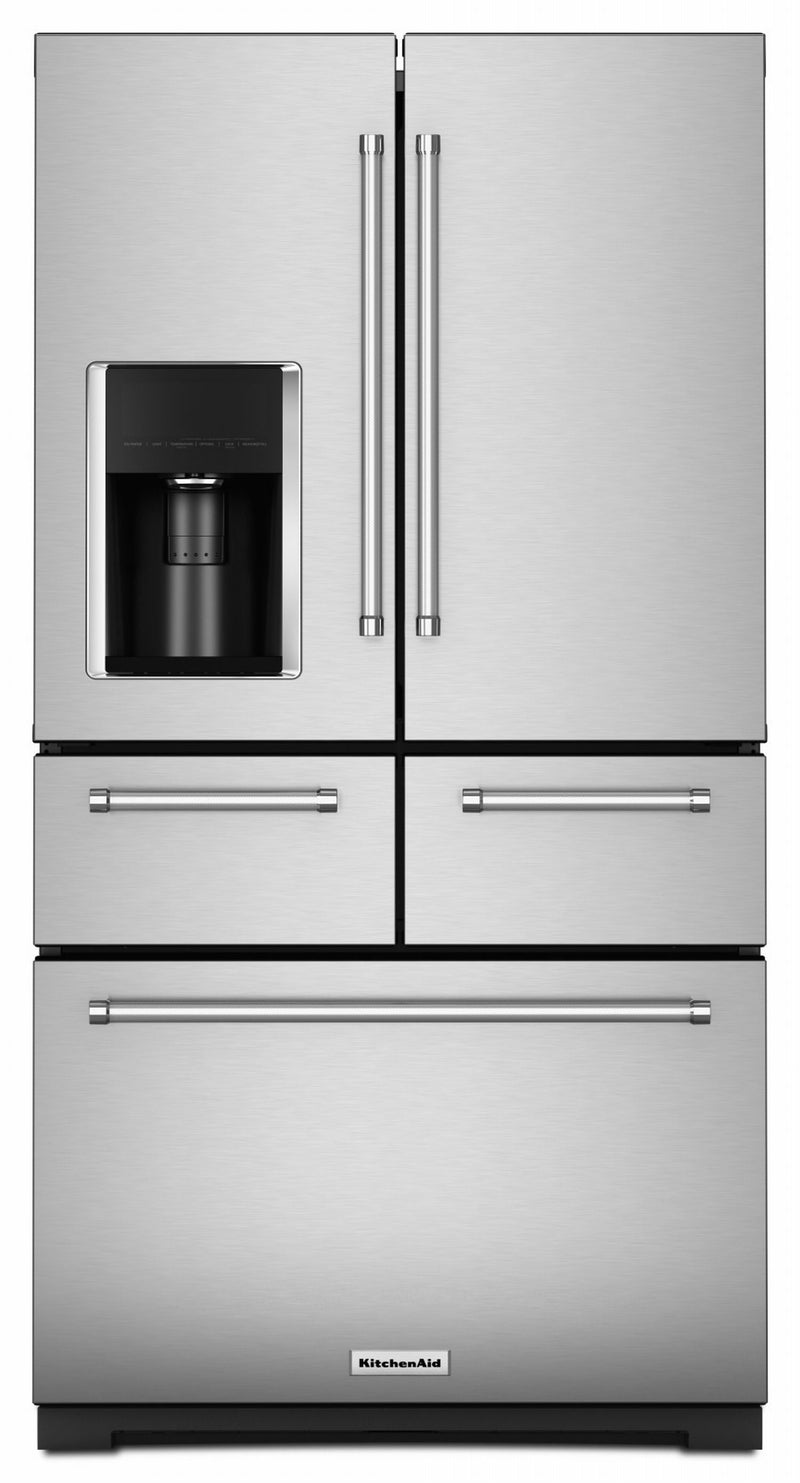 KitchenAid Stainless Steel Multi-Door Refrigerator (25.8 Cu.Ft.) - KRMF706ESS