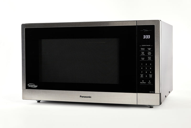 Panasonic Stainless Steel Countertop Microwave with Cyclonic Inverter (2.2 Cu.Ft.) - NNST96JS