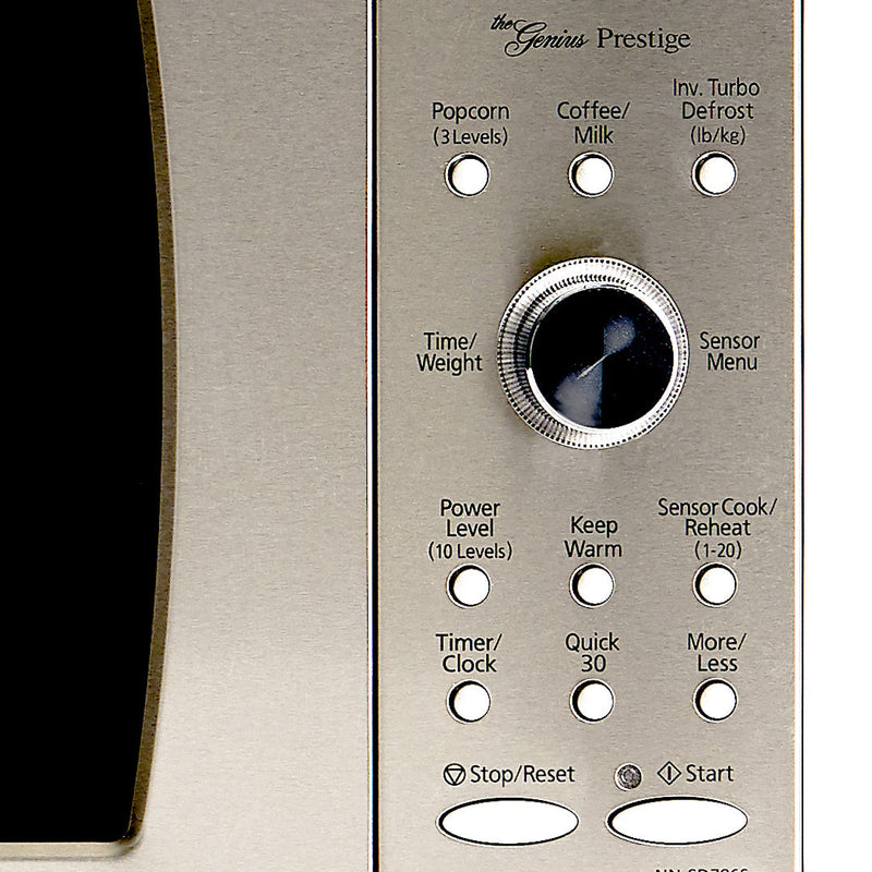 Panasonic Stainless Steel Countertop Microwave with Cyclonic Inverter