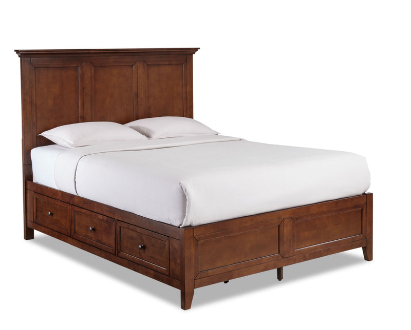 Wendell King Storage Bed - Tuscan