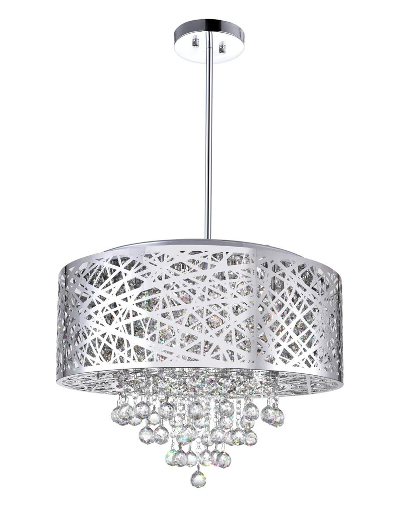 Eternity 9 Light Chandelier - Chrome