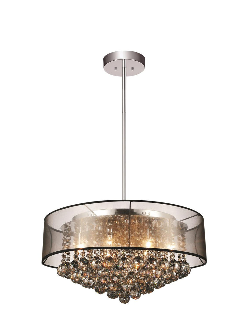 Radiant - III 9 Light Chandelier - Chrome