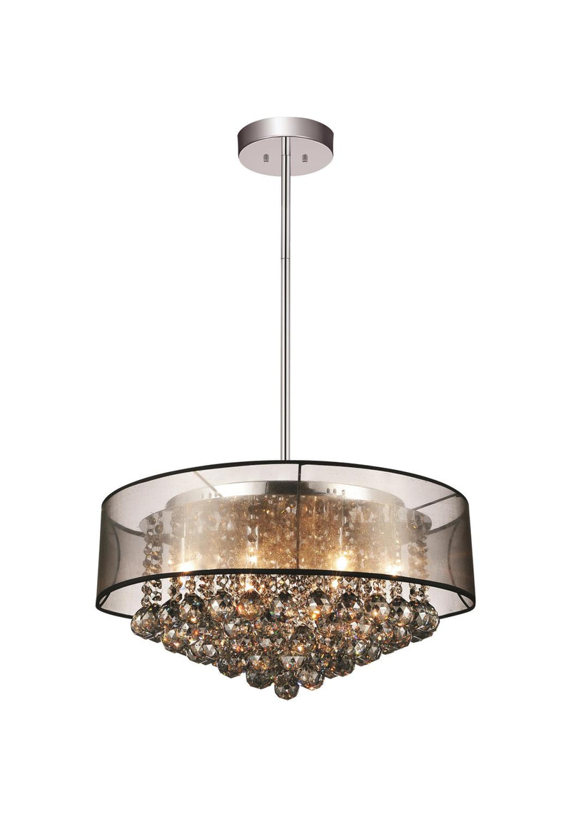 Radiant 12 Light Chandelier - Chrome