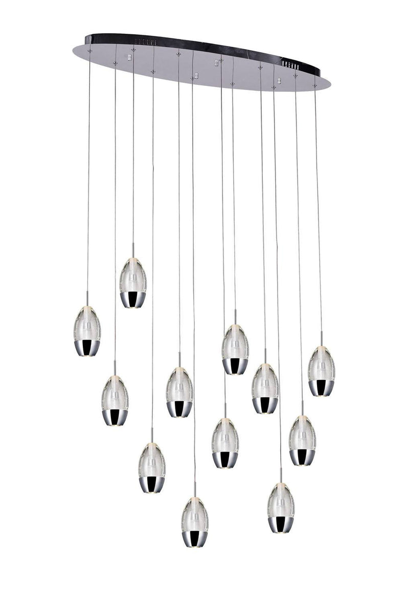 Perrier 12 Light Pendant Light