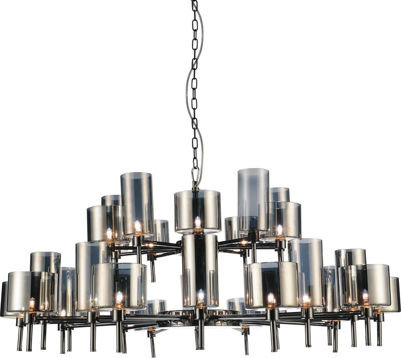 Montoya 30 Light Chandelier - Pearl Black