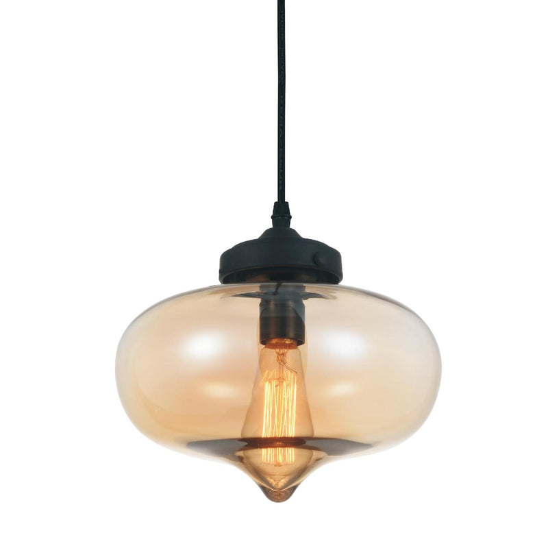 Glass 1 Light Pendant Light