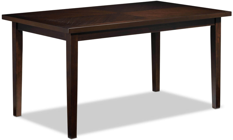 Gable Dining Table - Dark Brown