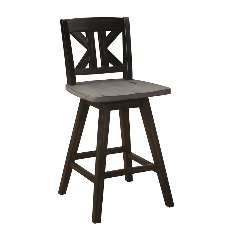 Myla Counter-Height Dining Chair - Black/Grey