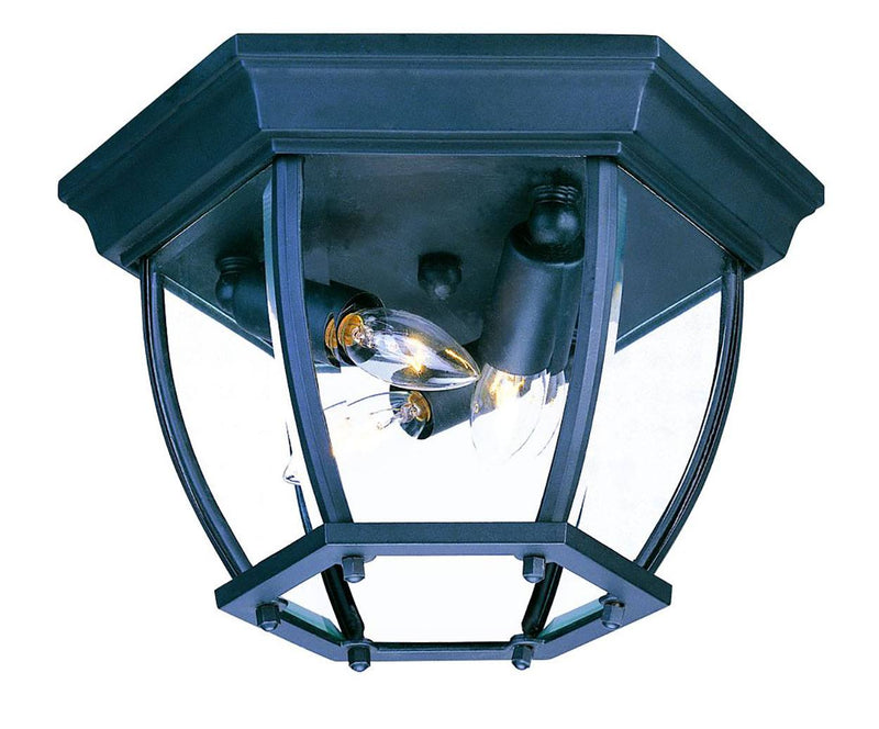 Kelso - II Outdoor Flushmount - Matte Black