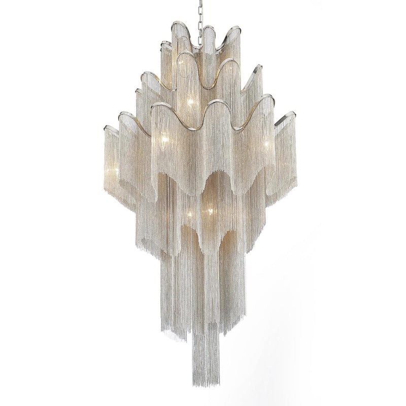 Daisy 17 Light Chandelier - Chrome