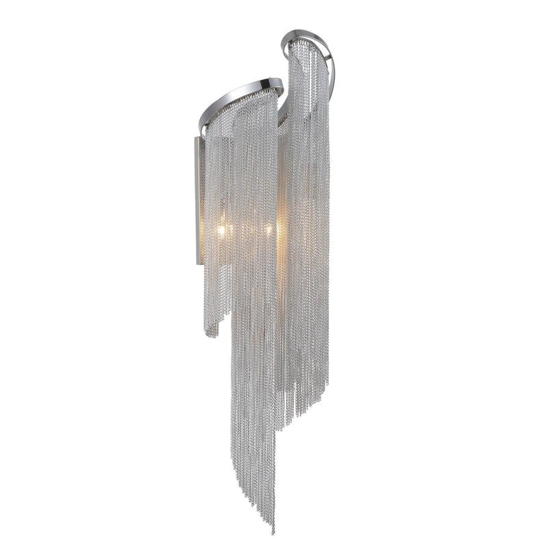 Daisy 2 Light Wall Sconce - Chrome