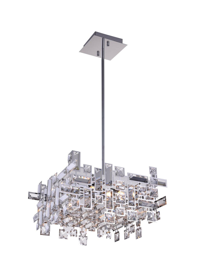 Arley 8 Light Chandelier - Chrome