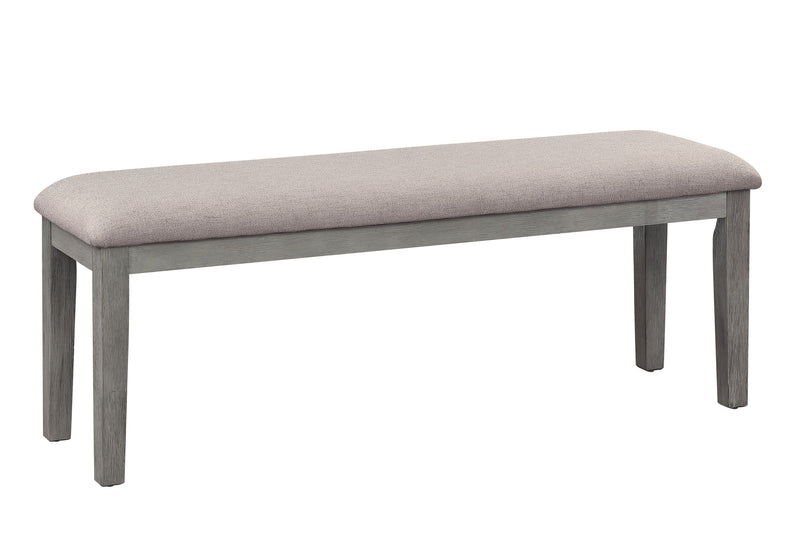 Polena Bench - Grey/Charcoal