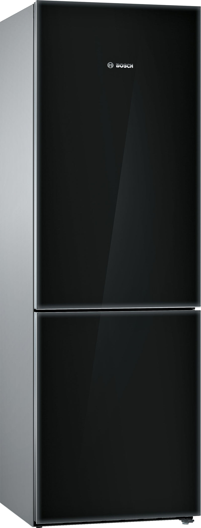 Bosch Black Glass 800 Series 24-inch Counter-Depth Bottom Freezer Refrigerator (10 Cu.Ft.) - B10CB81NVB
