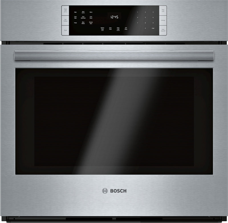 Bosch Stainless Steel 800 Series 30-Inch Smart Built-In Single Wall Oven (4.6 Cu.Ft) - HBL8453UC