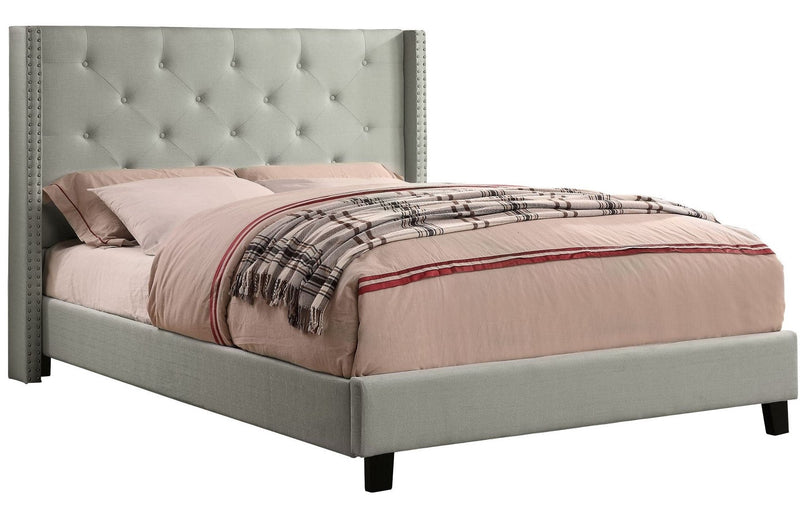 Dorsey King Bed - Grey