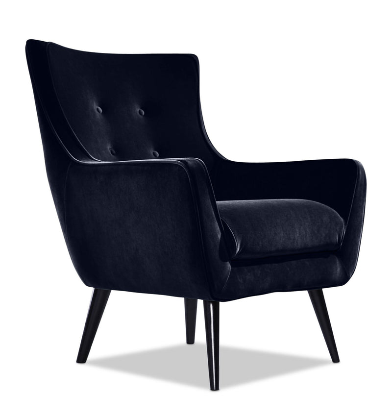 Leahys Accent Chair - Dark Blue