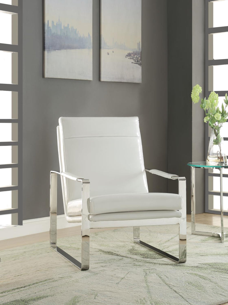 Donatello Accent Chair - White