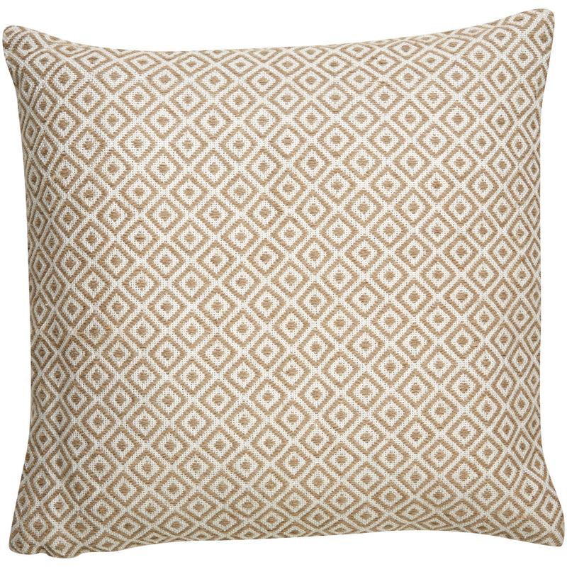 Forsyth Poly Fill Decorative Cushion - Gardenia/Warm Sand (22"X22")