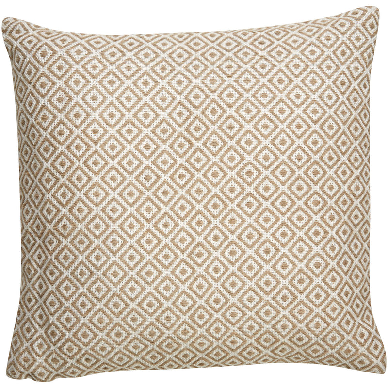 Forsyth Poly Fill Decorative Cushion - Gardenia/Warm Sand (22"X22")