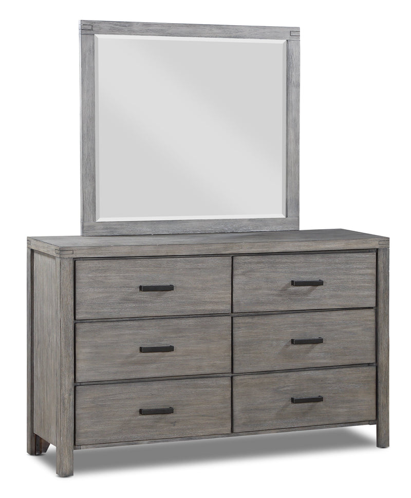 Conrad Dresser - Wire-Brushed Grey