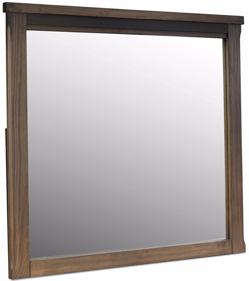 Verdandi Mirror - Rustic Oak