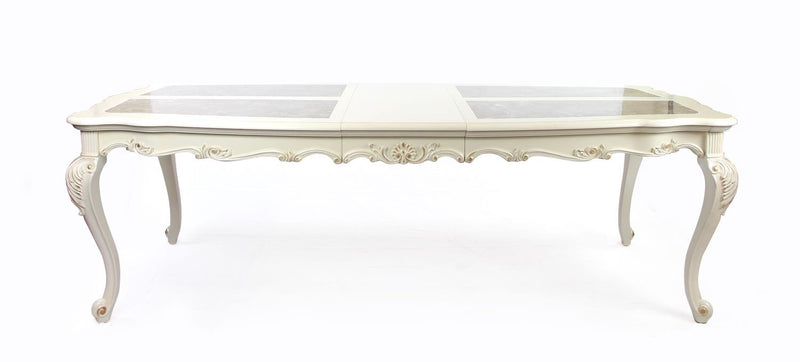 Dauphine 80" Dining Table - Pearl White