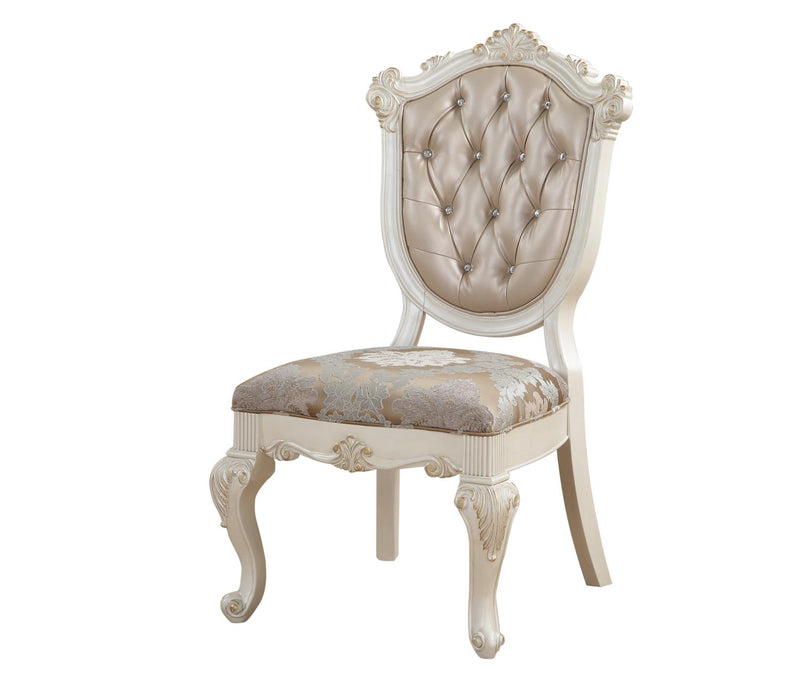 Dauphine Side Chair - Pearl White - Set of 2