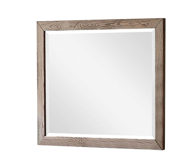 Country Dusk Mirror - Salvage Oak