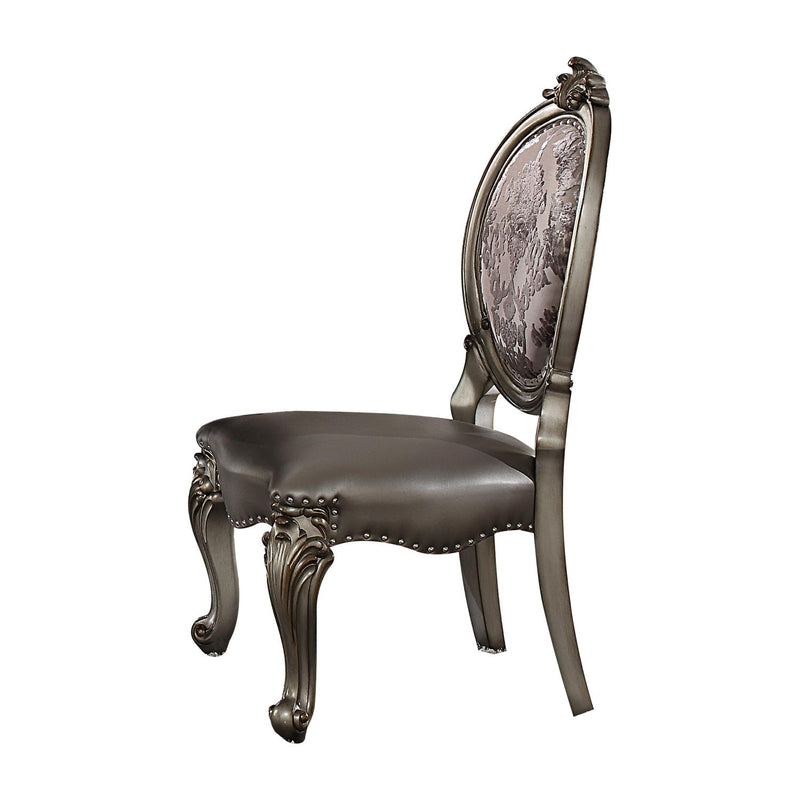 Escalera Side Chair - Silver - Set of 2