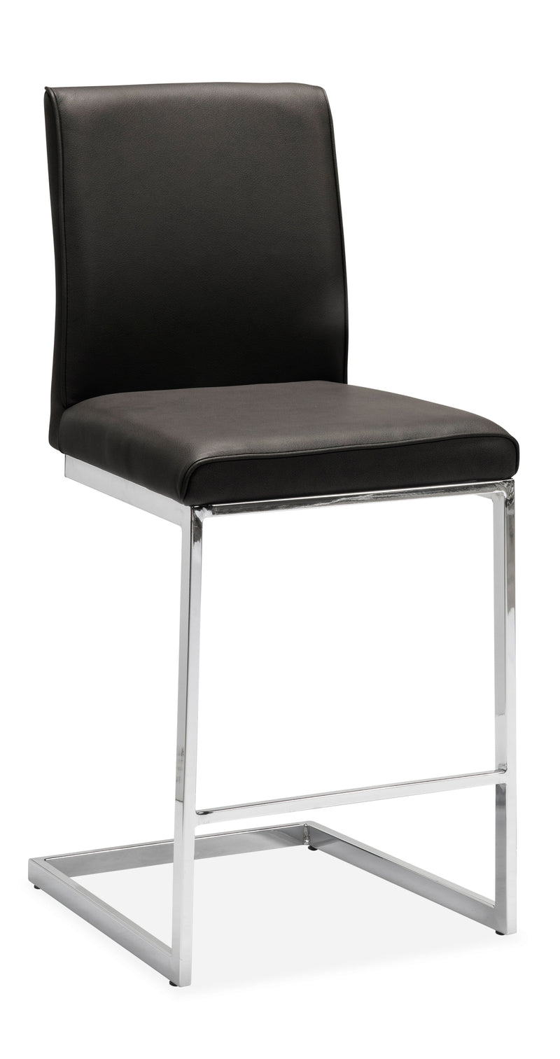 Virgil Counter-Height Side Chair - Black