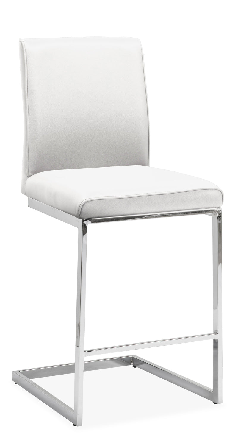 Virgil Counter-Height Side Chair - White