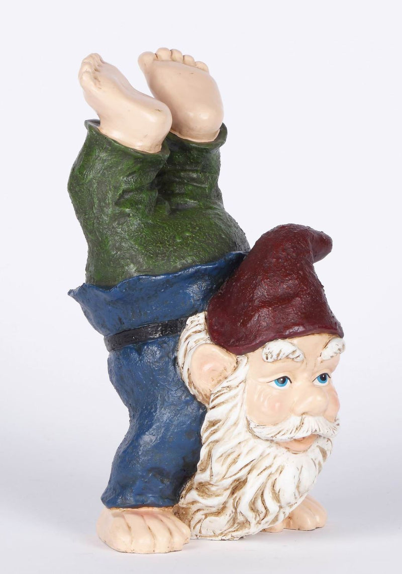Notty Gnome - IV Statue - Blue/ Green