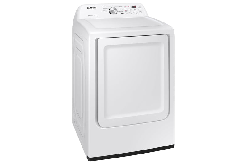 Samsung White Electric Dryer with Sensor Dry (7.2 Cu.Ft) - DVE45T3200W/AC