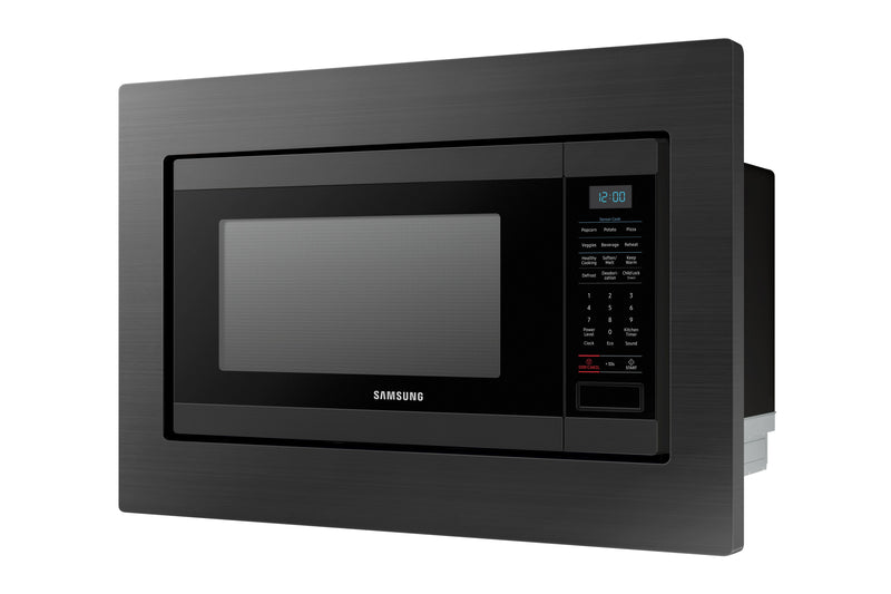 Samsung Black Stainless Steel Countertop Microwave with Sensor Cook (1.9 Cu Ft.) - MS19M8020TG/AC