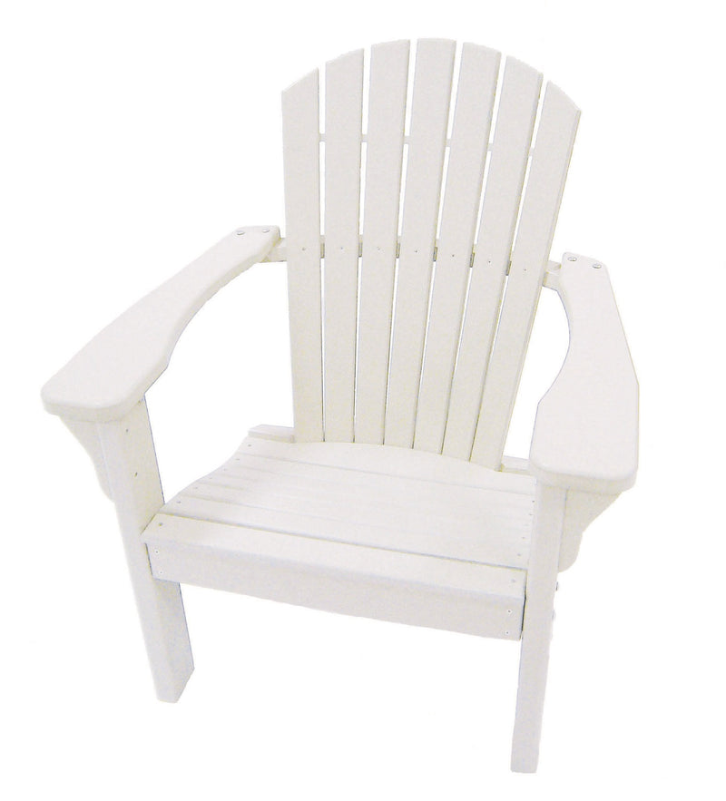 POLY LUMBER Tropical Horizons Dining Chair - White
