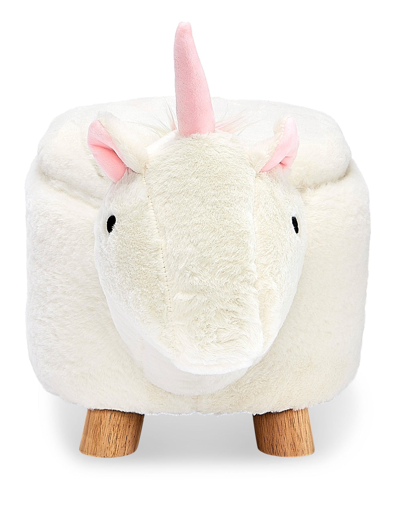 Unicorn Storage Ottoman White Furniture