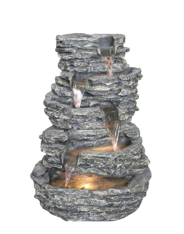 Rockie Waterfall Fountain With LED