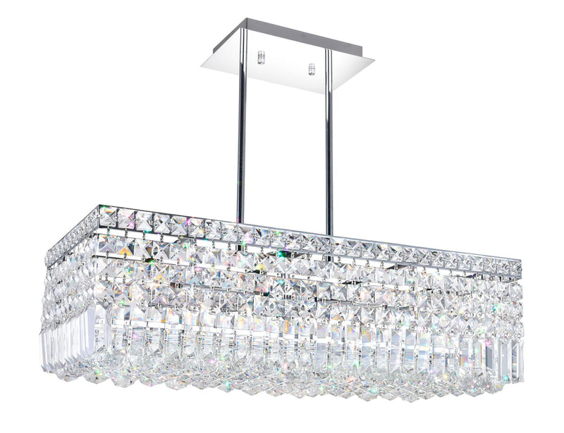 Colosseum - IV 8 Light Chandelier - Chrome