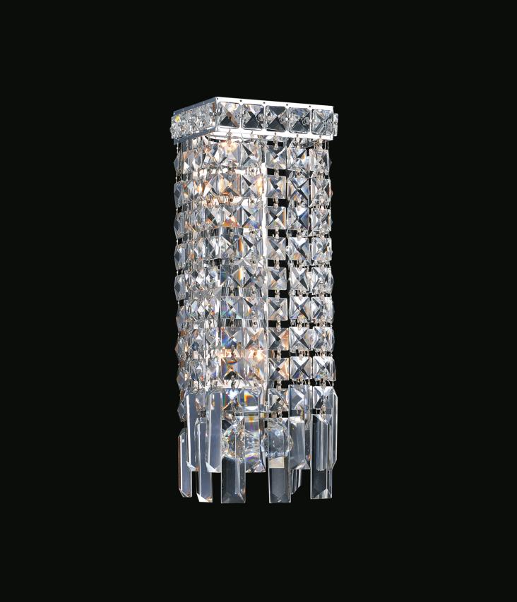 Colosseum 2 Light Wall Sconce - Chrome