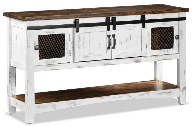 Applewood Sofa Table - White