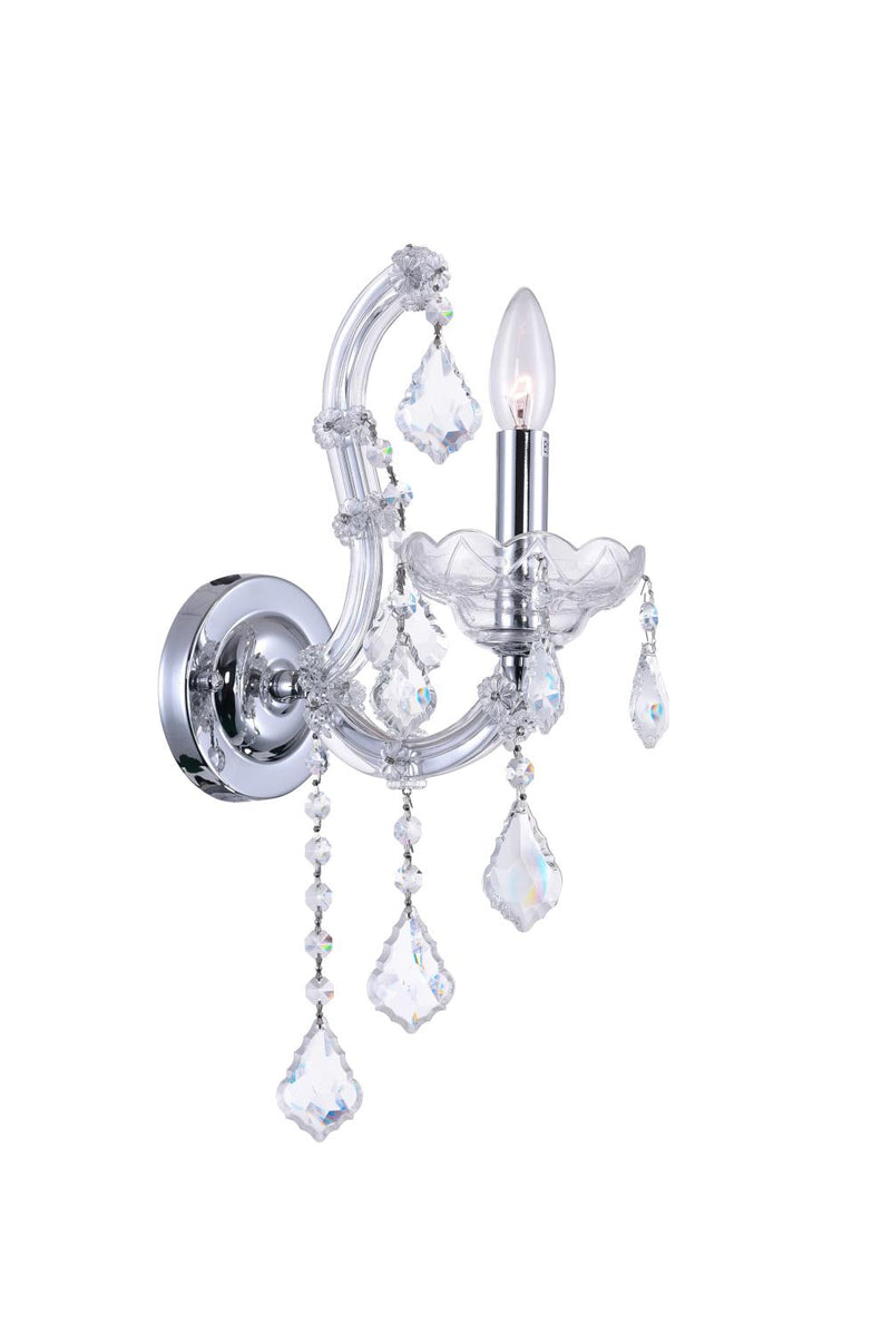 Maria Theresa - III 1 Light Wall Sconce - Chrome